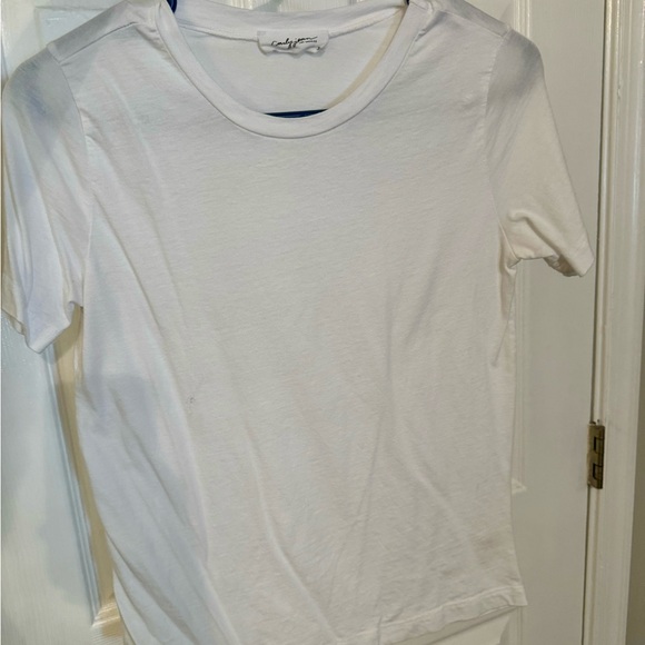 CJLA Classic White Tee - size small - Picture 3 of 4
